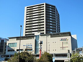 南側から (2021年2月)