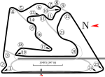 Endurance Circuit. Användes i Formel 1 2010