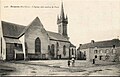 L'église paroissiale Saint-Pierre vue du côté nord (carte postale Mary-Rousselière).