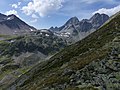 Plattenhörner from SE, above Vereina Pass