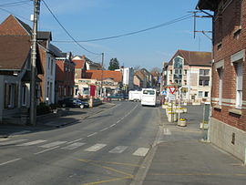 The centre of Bucquoy