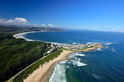 Buffelsbaai from the air