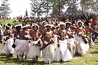 Danza tradicional papúa.