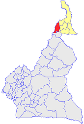 Dipartimento di Mayo-Tsanaga – Mappa