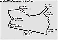 Tracciato di Circuito da Boavista