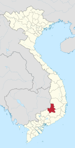 Provincia di Dak Nong – Localizzazione