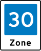 E53: Zone with traffic calming