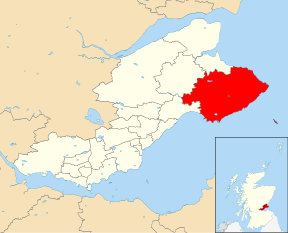 Location of the ward