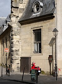 No 22 : Panneau Histoire de Paris (prison de la Force).