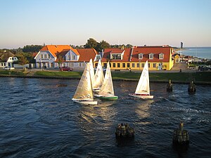 Smålandsfarvandet används för segling.