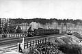 A locomotive of the series 1700/1800 with a train near Oosterbeek Laag. (08-08-1938)