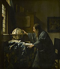 Vermeer's 1668 painting The Astronomer was stolen from the Rothschild family by the Nazis and given to Adolf Hitler
