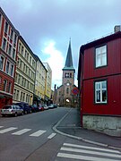 The location of the church in Kampen