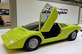 Premier concept car Countach LP 500 de 1971.