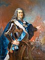 Augusto "el Fuerte", elector de Sajonia y rey de Polonia, por Louis de Silvestre (1675-1760)