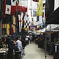 Stalls and barrows on Maltby Street