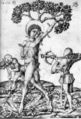 « 1467 E S » sur le Martyre de Saint Sébastien, 152 × 107 mm, L. 158