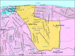 U.S. Census map