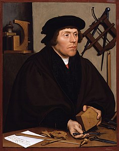 Nicholas Kratzer, by Hans Holbein the Younger