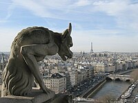 View from the Grand Gallery, Notre-Dame de Paris