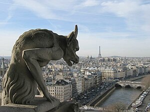 View of Paris from Notre-Dame