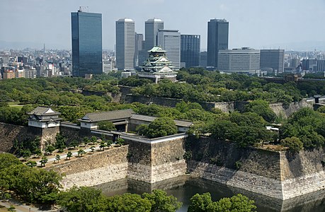 Osaka Castle, by 663highland