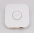 Philips Hue Bridge (2nd generation): main control hub for all Philips bulbs, luminaries and accessories