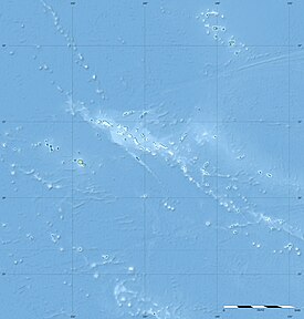 Marutea Norte ubicada en Polinesia Francesa