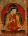 Born in Yangsho Bongra in Kham, Tibet in 1251 was the reincarnation of Gampopa Sonam Rinchen.[1] He received teachings and the new name Drakpa Pel Ozer Zangpo from his uncle Sanggye Yarjon, the third abbot of Taklung Monastery. He later founded Pel Riwoche Monastery in 1276, serving as the first abbot until his death in 1296 at the age of forty-six.