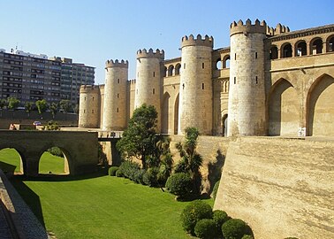 Aljafería, Saragozza.