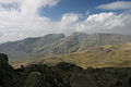 Scafell massif from Bowfell