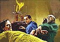 Colored publicity shot of Son of Frankenstein (1939).