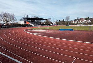 Das Stadion Kieselhumes in Saarbrücken