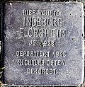 Stolperstein für Ingeborg Flörsheim (Leipziger Str. 45)