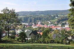 Panorama of Svoboda nad Úpou