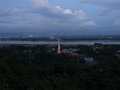 Tuguegarao top view dusk