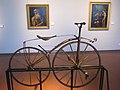 Vélocipède de Louis-Napoléon Bonaparte, dit Vélocipède IV (le fils de Napoléon III), vers 1869.