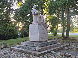 Estonian War of Independence memorial in Võnnu