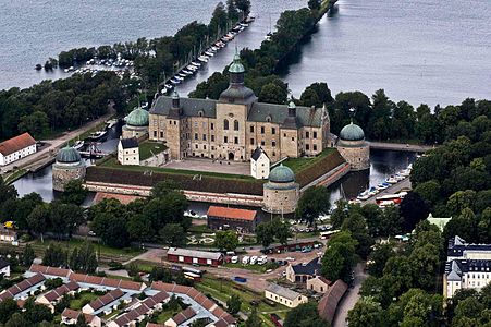 O castelo de Vadstena