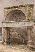 Cheminée de l'ancien logis.