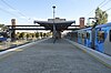 Northbound view from watergardens platforms 2 and 3