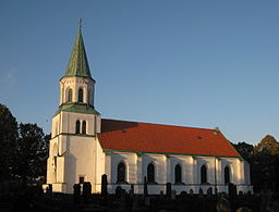 Östra Klagstorps kyrka i oktober 2008