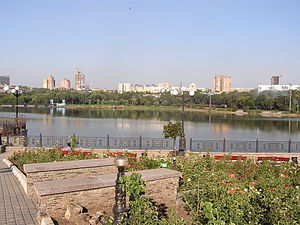 Vue du parc Chtcherbakov.