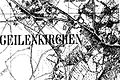 Geilenkirchen auf der Neuaufnahme von 1892