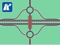 A dumbbell interchange