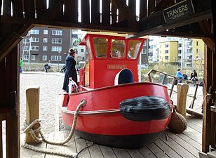 Anders Franzéns park, bogserbåten "Hildur"