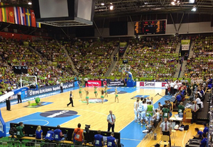 Die Partie Slowenien gegen Spanien (78:69) bei der Basketball-Europameisterschaft 2013