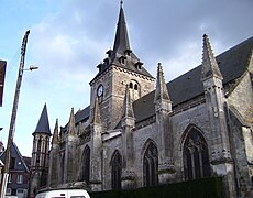 L'église Saint-Martin.