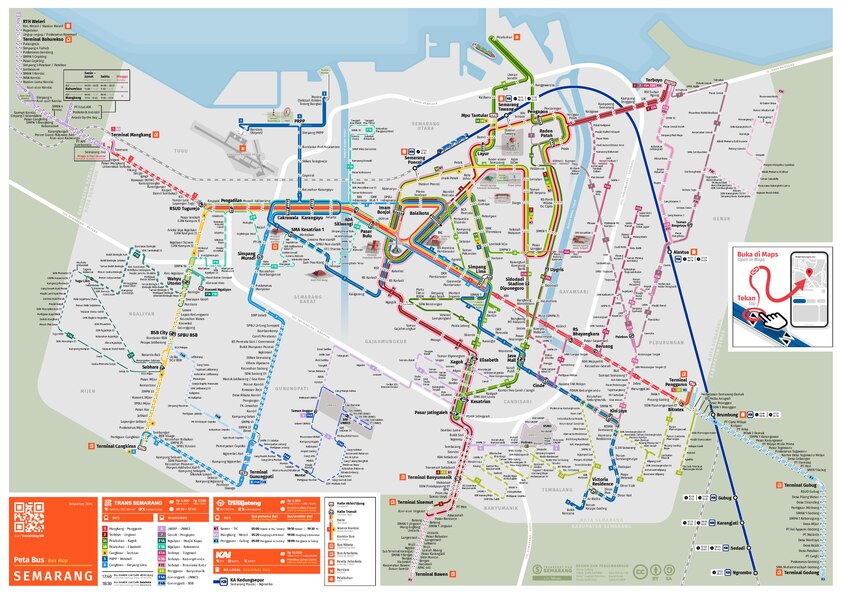 Diagram from Transport for Semarang community