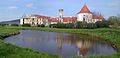 Bonţida Bánffy Castle partially restored, in April 2011